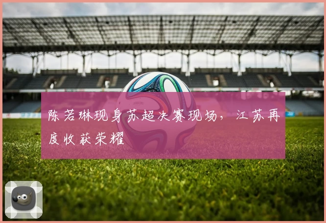 陈若琳现身苏超决赛现场，江苏再度收获荣耀